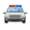 Oncoming Police Car emoji on LG